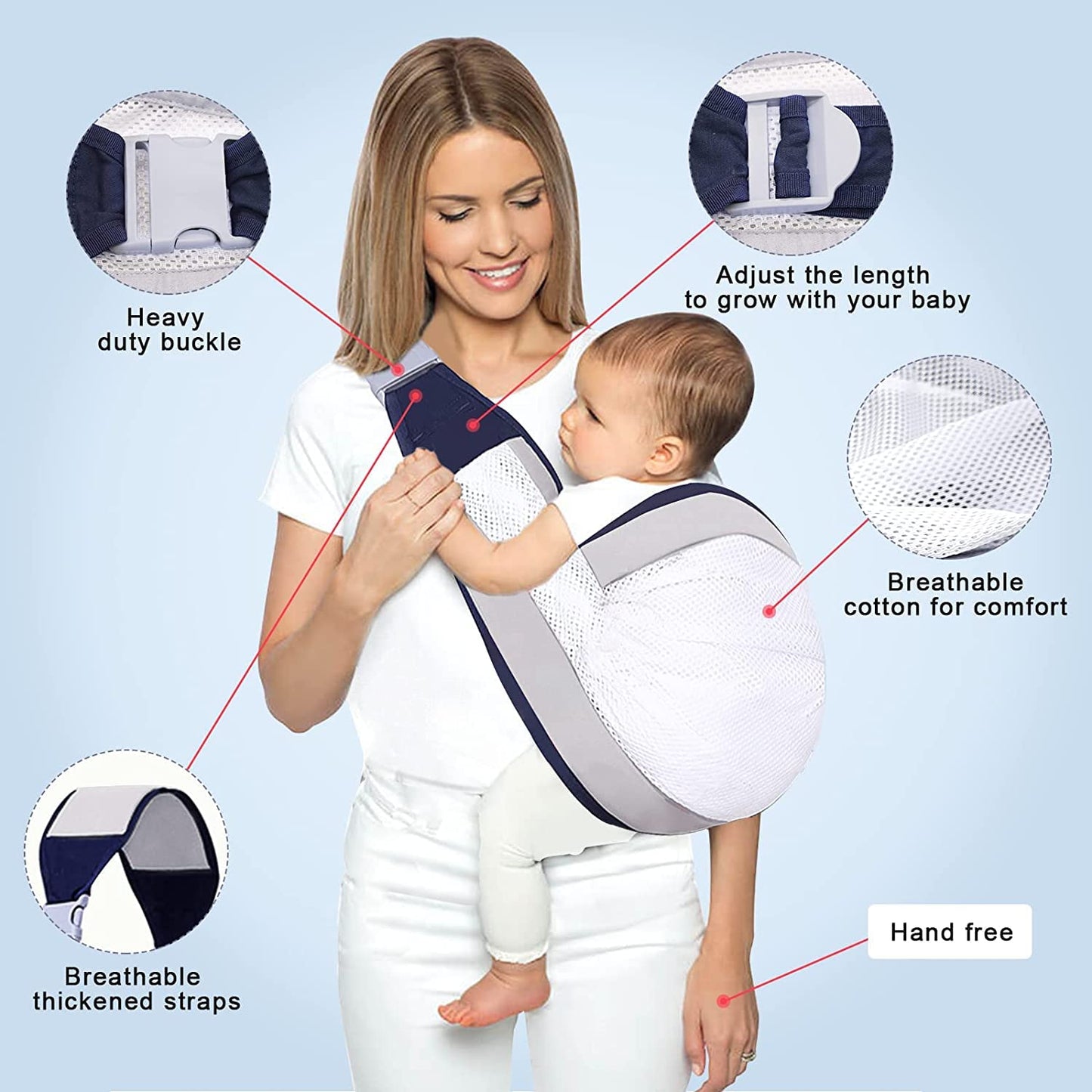 Infanto™ Lightweight Baby Carrier