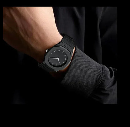 Premium Arabic Aura Black Dial Watch
