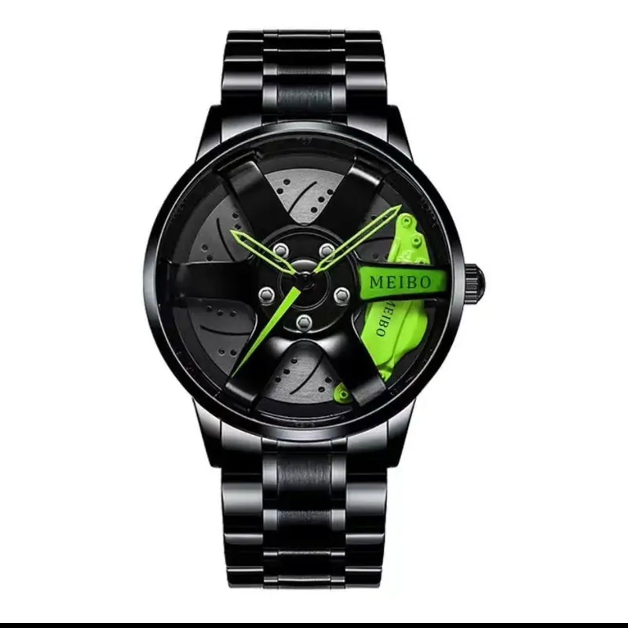 Stainless Steel Wheel Watch