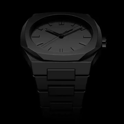 Premium Arabic Aura Black Dial Watch