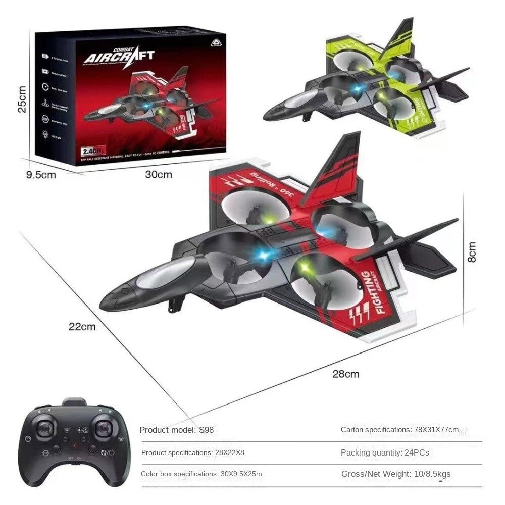 Remote Control Flying Fighter Plane Toy