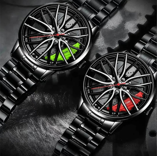 Stainless Steel Wheel Watch